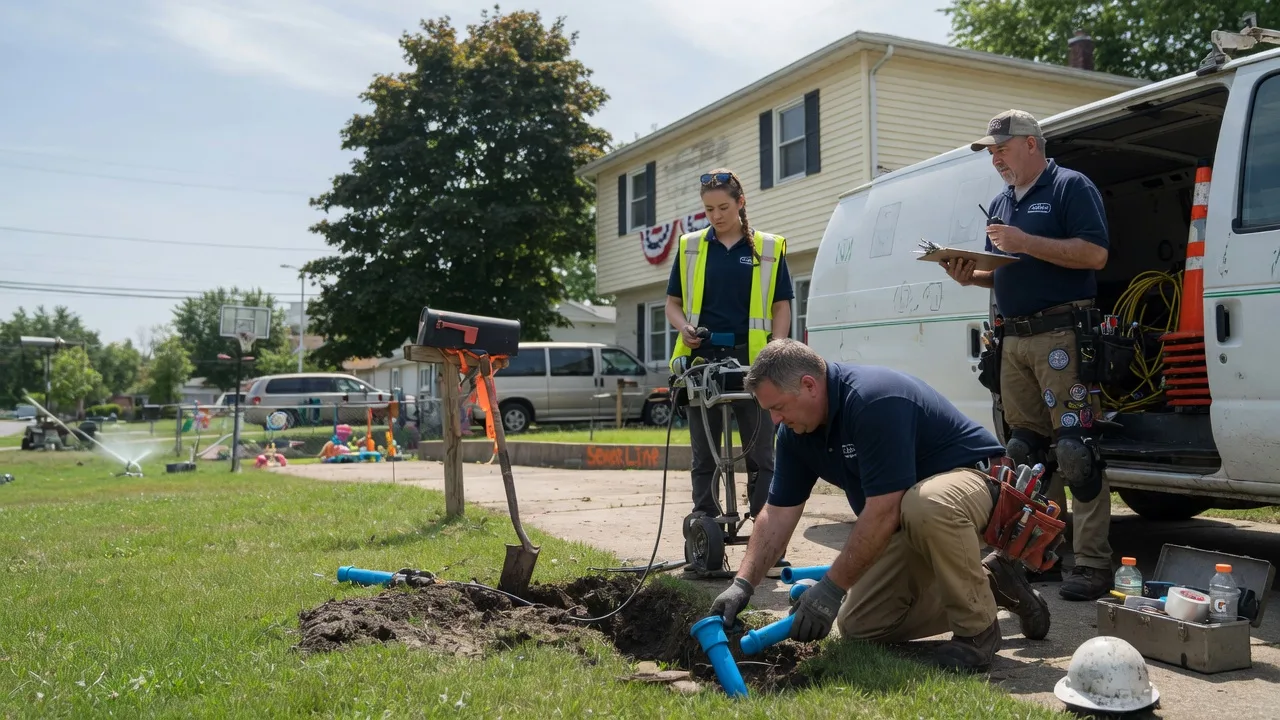 Slab Leak Repair in East China, MI near me